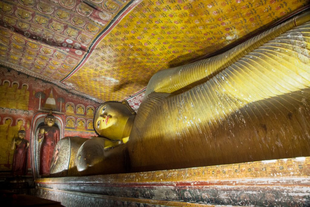 Reclining Buddha, Dambulla Caves, Sri Lanka