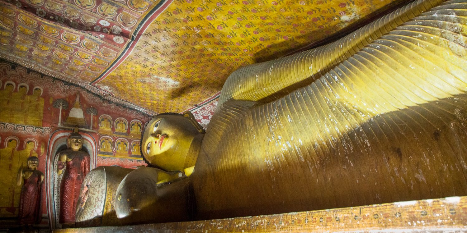 Reclining Buddha, Dambulla Caves, Sri Lanka